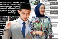 Nafi Culas Nafkah Anak, Hafidz Roshdi Tunjuk Bukti Transaksi Bank – ‘Pelaku Harus Malu Dengan Penipuan’