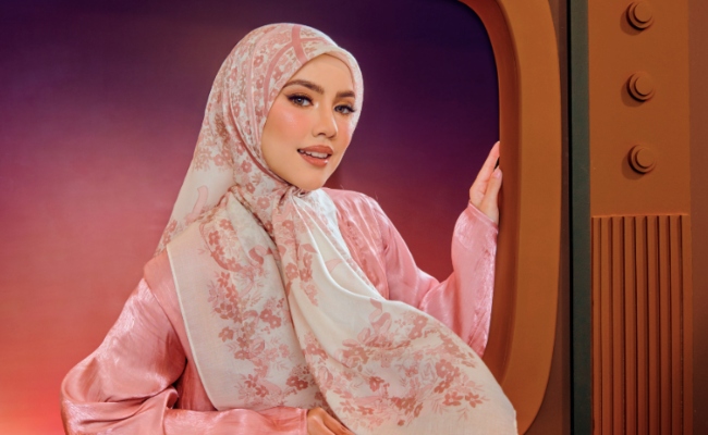 Tudung ruffle tv3