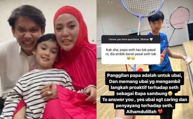 ‘Panggilan Papa Untuk Ubai, Dia Ambil Langkah Proaktif Sebagai Bapa Sambung’ – Shila Amzah