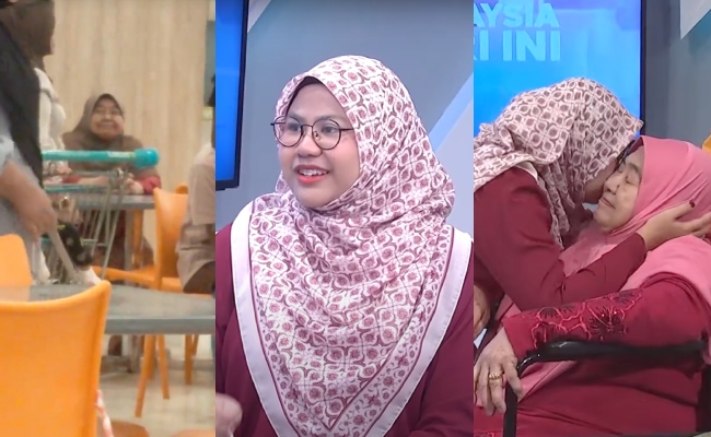 [VIDEO] Tak Sengaja Jumpa Di Medan Selera, Ainussabi’ah Sebak Dapat Peluk Wanita Mirip Wajah Arwah Ibu