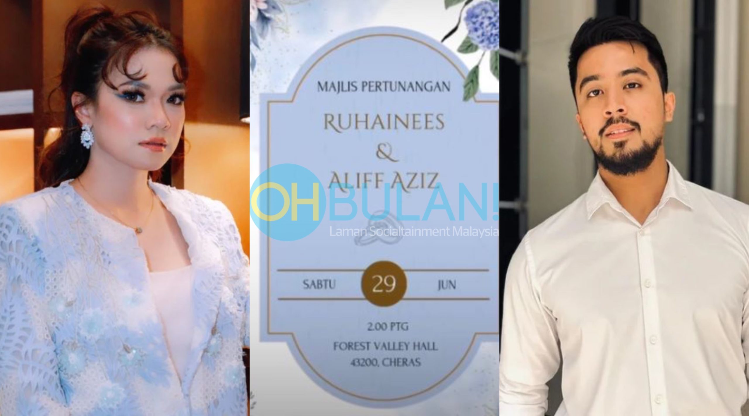 Tular ‘Kad Jemputan Pertunangan’ Bersama Aliff Aziz, Ruhainies Berang Ada Pihak Sebar Fitnah – ‘Saya Tak Akan Halalkan’