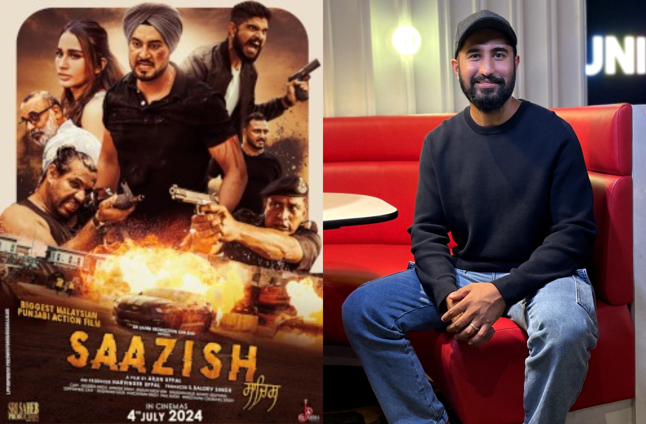 Angkat Pelakon Baharu, Filem Saazish Bakal Ditayangkan Bermula 4 Julai Ini