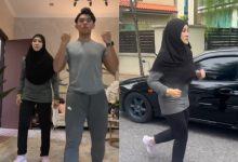 [VIDEO] Abby Abadi Bersenam Dengan Danish, Azam Turun Lagi 10KG – ‘Inspektor Aliza In The Making’