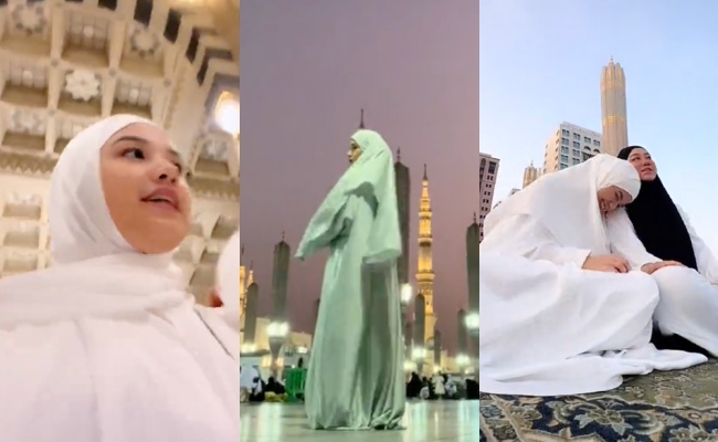[VIDEO] Amelia Christie Kongsi Momen Tunai Umrah, Netizen Doa Dapat Umrah Mabrur – ‘Tempat Healing Paling Tenang’
