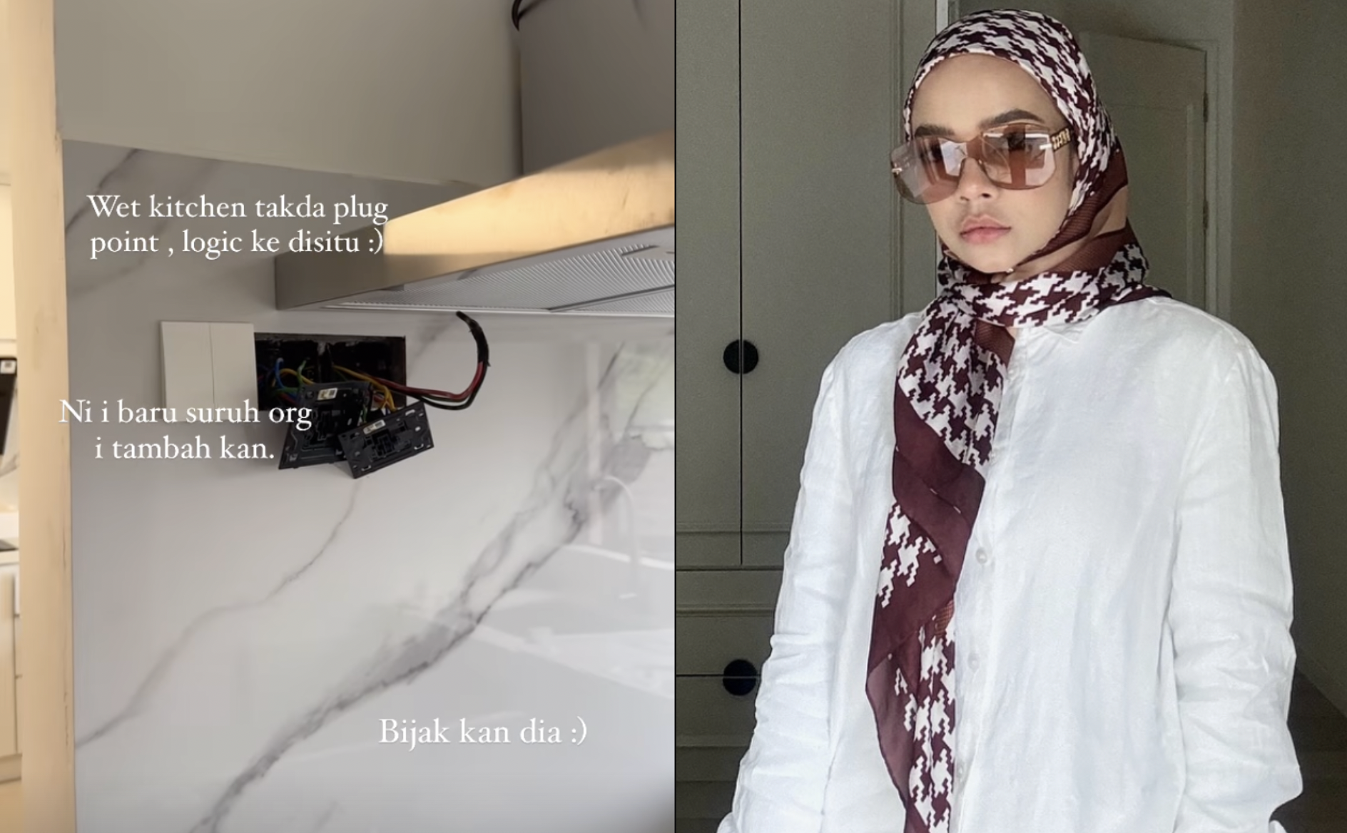 Nora Danish Geram Kontraktor Buat Kerja Sambil Lewa, Terpaksa Upah Orang Lain Untuk Baik Pulih Rumah