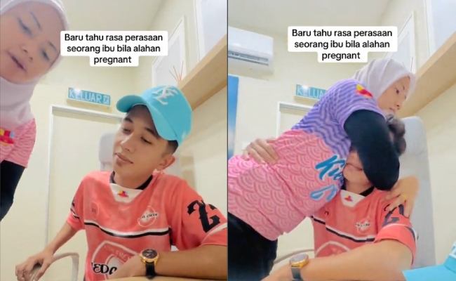 [VIDEO] Kieda Crepe Mengandung, Suami Yang Alami Alahan – ‘Macam Ini Rupanya Perasaan Ibu Hamil Ya?’