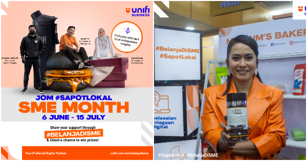 #BelanjaDiSME & Sertai Peraduan Anjuran Unifi Business Untuk Menang Pelbagai Hadiah Menarik!