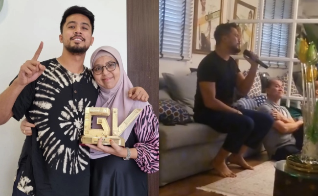 Ibu Aliff Aziz Syukur Anak Tidak Berniat Jahat, Suruh Fokus Bidang Nyanyian – ‘Jangan Pandang Belakang Lagi’