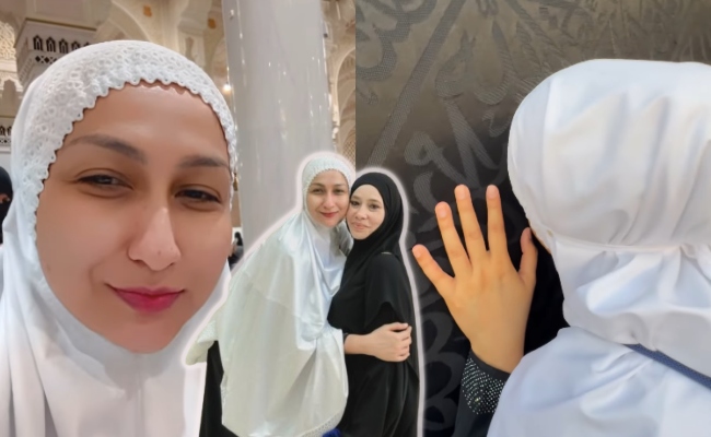 [VIDEO] Kak KM Dapat Cium Kaabah, Netizen Sebak Allah Pilih Jadi Tetamu Istimewa – ‘Di Saat Orang Caci & Hina Padanya’