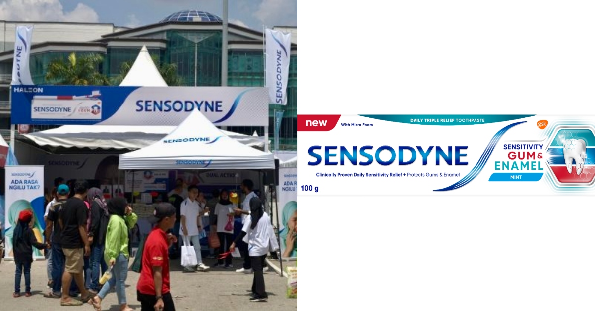 Tiada Lagi Masalah Gigi Sensitif, Sensodyne Jemput Korang Ke KJH Terengganu Ogos Ini!