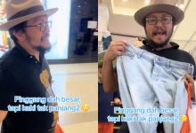 [VIDEO] Perut Semakin ‘Ke Depan’, Shaheizy Sam Shopping Seluar Baru – ‘Pinggang Dah Besar, Kaki Tak Panjang-Panjang’