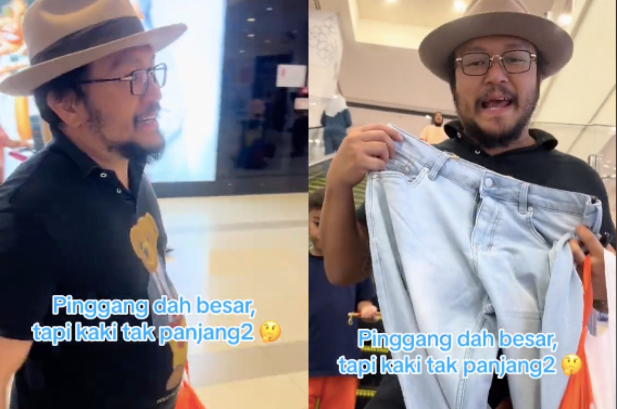 [VIDEO] Perut Semakin ‘Ke Depan’, Shaheizy Sam Shopping Seluar Baru – ‘Pinggang Dah Besar, Kaki Tak Panjang-Panjang’