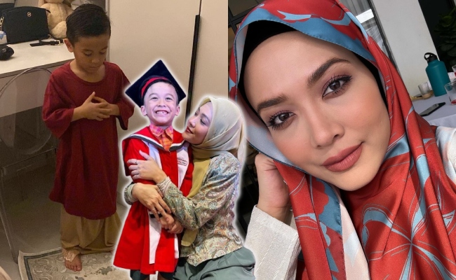 Syatilla Melvin Luah Rasa Sebak Anak Sulung Sudah Boleh Jadi Imam Solat – ‘Tiada Paksaan, Dia Sendiri Mahu’
