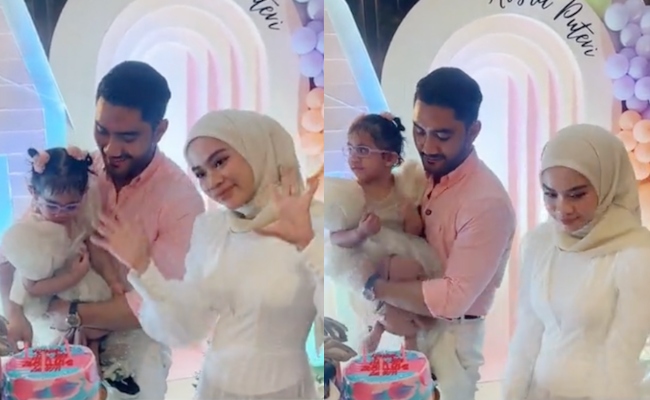 [VIDEO] Andika Putra Datang Sambut Hari Jadi Anak, Raut Wajah Ananda Natasha Jadi Bualan – ‘Nampak Dia Sebak’