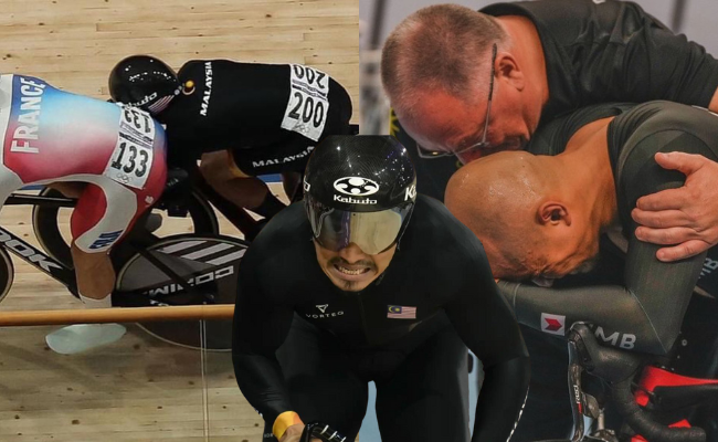 ‘Saya Dihimpit Pelumba Perancis & Hampir Jatuh, Pacer Gerak Perlahan’ – Azizulhasni Awang Perjelas Situasi Sebenar
