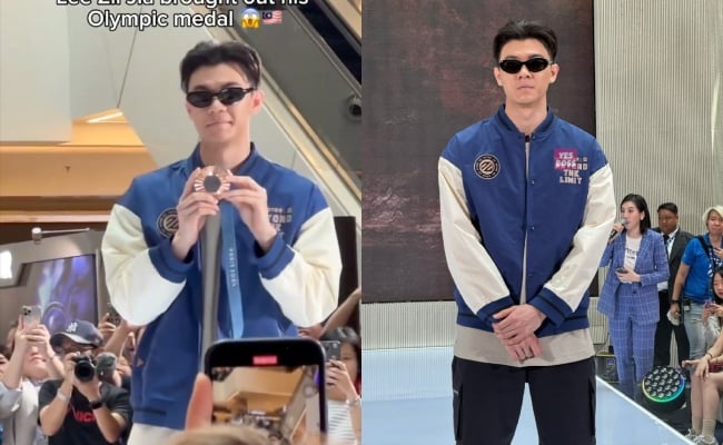 [VIDEO] ‘Catwalk’ Sambil Bawa Pingat Olimpik, Penampilan Lee Zii Jia Raih Perhatian Netizen – ‘Terlebih Handsome Ni’
