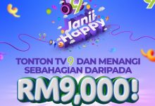 ‘Peraduan Janji Happy: Seronok Menonton, Seronok Menang!’ Tanda Penghargaan TV9 Buat Penonton!