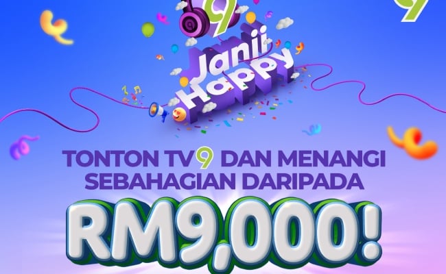 ‘Peraduan Janji Happy: Seronok Menonton, Seronok Menang!’ Tanda Penghargaan TV9 Buat Penonton!