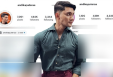 Andika Putera Hilang 5,000 Pengikut Di Instagram, Tenang Kongsi Video GRWM Mint Green