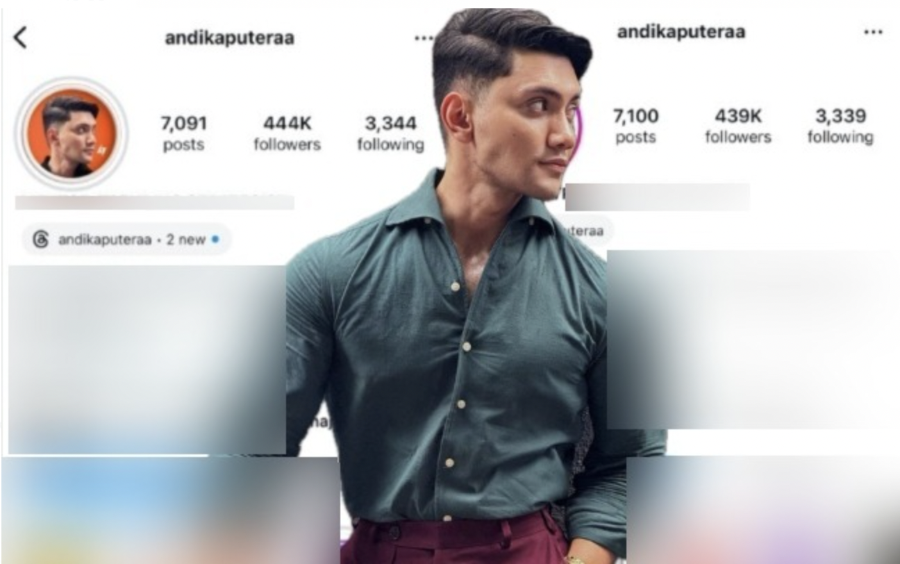 Andika Putera Hilang 5,000 Pengikut Di Instagram, Tenang Kongsi Video GRWM Mint Green