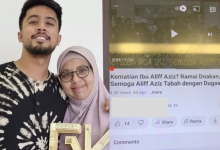 Ibu Aliff Aziz Terkejut, Berita Palsu Kematian Tersebar