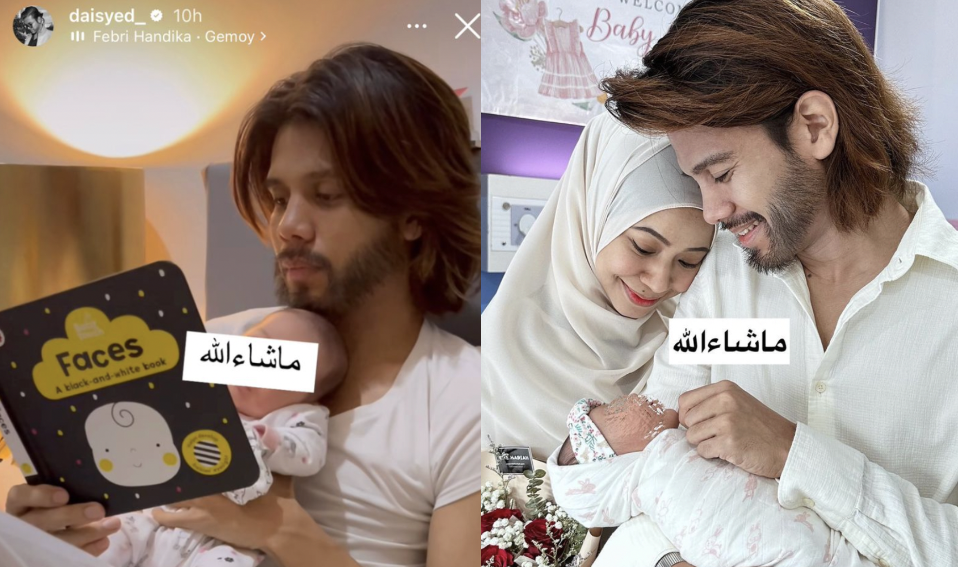 Posting Terakhir Bersama Anak Di IG Story Jadi Tumpuan, Netizen Mula Banjiri Ruangan Komen Da’i Syed