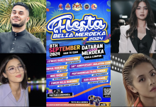 Fikry Ibrahim, Chacha Maembong, Bella Dowanna & Trisha Ooi Antara Selebriti Yang Bakal Meriahkan Fiesta Belia Merdeka 2024