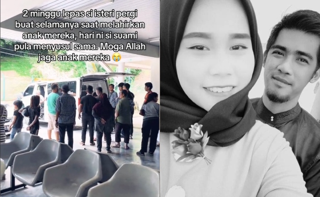 [VIDEO] Suami Menyusul ‘Pergi’ Selepas Dua Minggu Isteri Meninggal Dunia Ketika Bersalin
