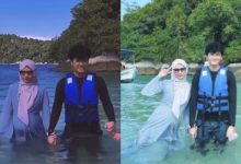 Syasya Rizal Bercuti Di Sebuah Pulau, Tunjuk ‘Baby Bump’ Sedang Hamil Cahaya Mata Pertama?