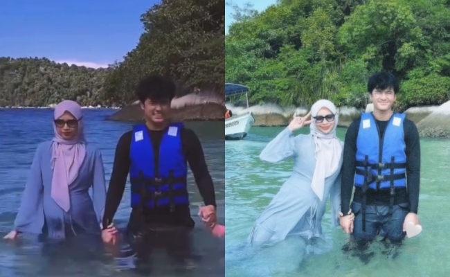 Syasya Rizal Bercuti Di Sebuah Pulau, Tunjuk ‘Baby Bump’ Sedang Hamil Cahaya Mata Pertama?