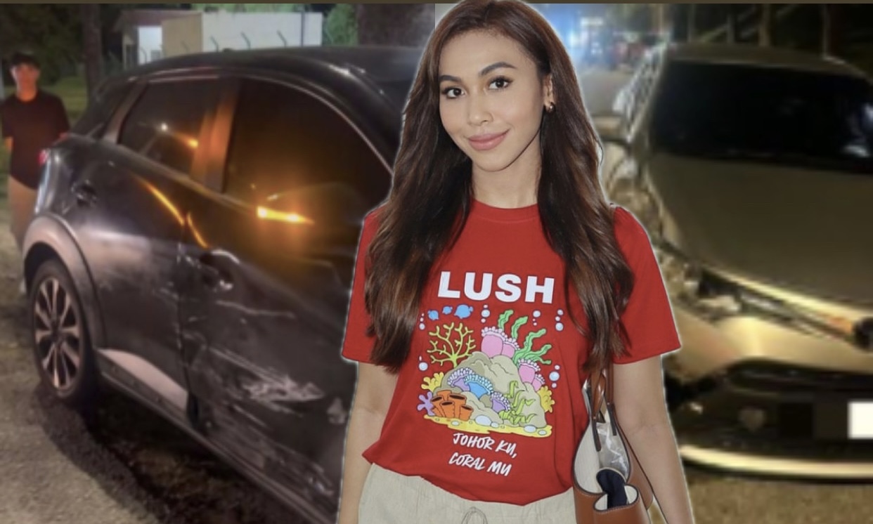 ‘Saya Mungkin Boleh Mati..’ – Shaza Bae Kongsi Detik Cemas Kereta Dirempuh Pemandu Mabuk