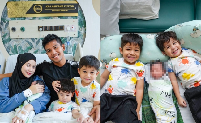 Eyra Hazali Selamat Bersalin, Timang Anak Ketiga – ‘Alhamdulillah, Seorang Lagi Keeper Mama Papa Lahir’