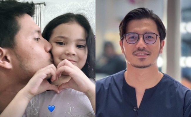 Fattah Amin Kongsi Gambar Cium Pipi Fatimah Di Instagram,  Sehari Sebelum Sebutan Kes Cerai