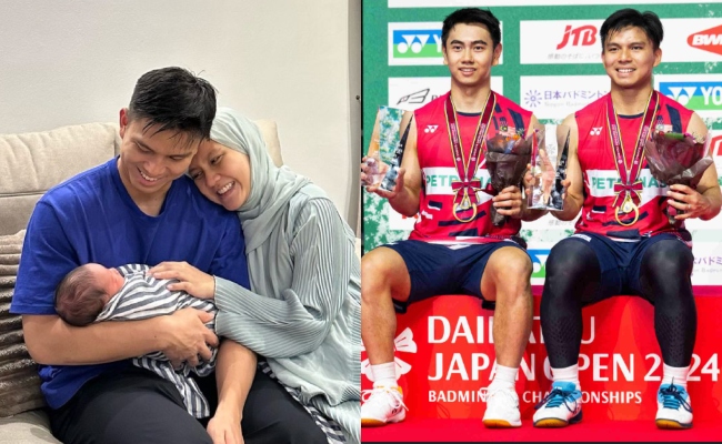 Nur Izzudin Dapat Dua Hadiah Istimewa, Rangkul Juara Terbuka China & Timang Bayi Sulung – ‘Rezeki Anak Itu Luas’