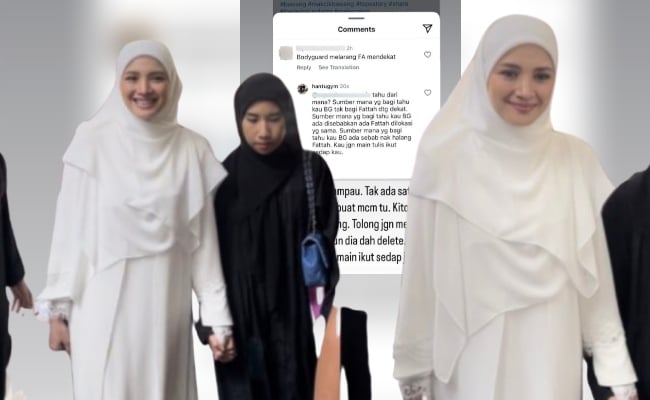 ‘Bodyguard’ Bidas Tuduhan Halang Fattah Amin Hampiri Fazura – ‘Tak Ada Satu Arahan Pun Suruh Kami Buat Macam Itu’
