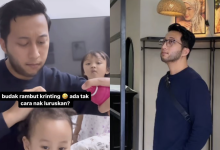 Viral Berita Aisyah Hijanah Fail Cerai, Alif Teega Tampak Tenang Ikat Rambut Anak & Buat Persiapan Buka Butik Baru