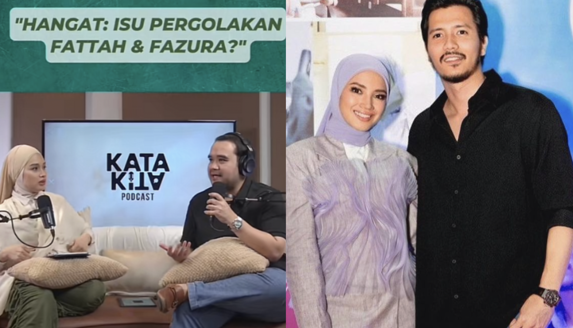 Asyraf Khalid Dikecam Ulas Isu Fattah Amin & Fazura Dalam Podcast, Ambil Iktibar Enggan Lagi ‘Sentuh’ Topik Rumah Tangga