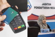 Bayar Dengan Kad untuk Transaksi Yang Lebih Mudah & Cepat Di Jabatan Pendaftaran Negara