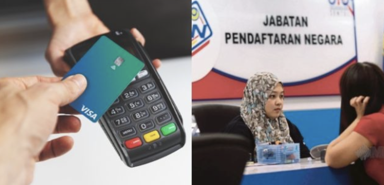 Bayar Dengan Kad untuk Transaksi Yang Lebih Mudah & Cepat Di Jabatan Pendaftaran Negara