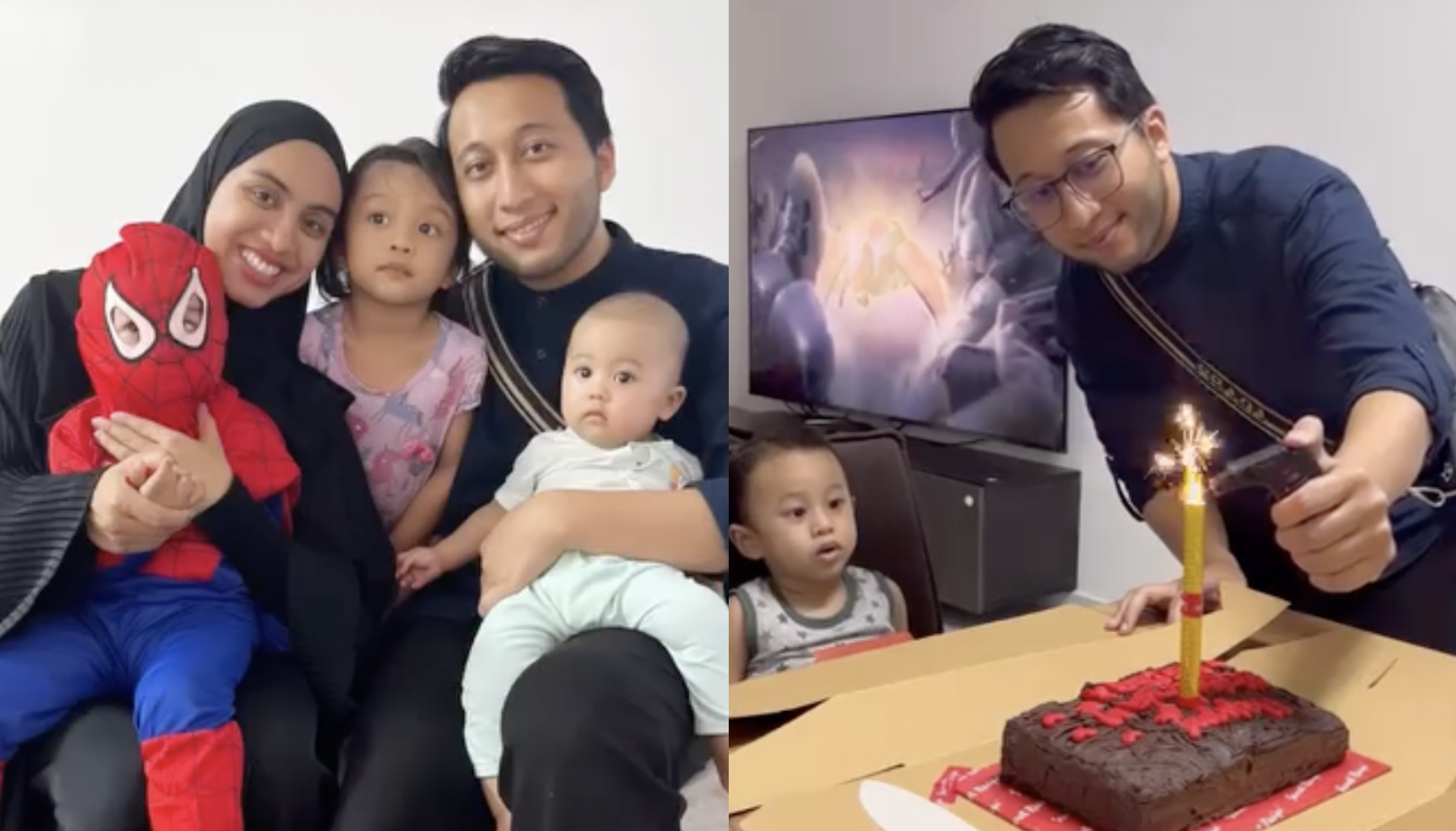 [VIDEO] Selesai Urusan Mahkamah, Alif Teega & Isteri Terus Cari Kek & Baju Spiderman Sempena ‘Birthday’ Anak