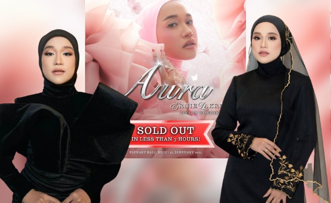 Tiket Konsert Aura Ernie Zakri ‘Sold Out’ 7 Jam, Peminat Minta Tambah Malam Kedua