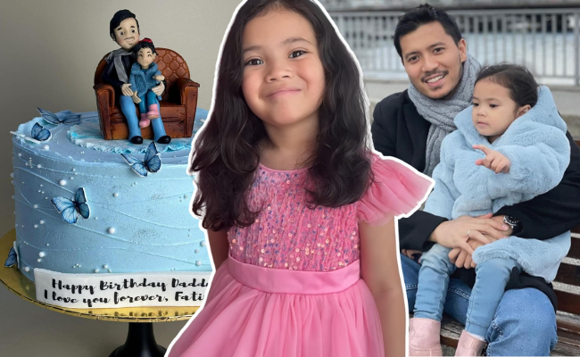Fatima Nyanyi Lagu ‘Happy Birthday’, ‘Design’ Kek Fattah Amin Curi Perhatian Peminat – ‘Patung Mommy Tak Ada’