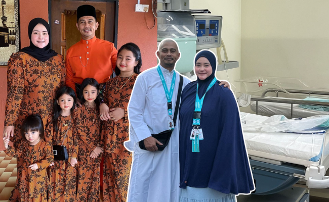 Fizz Fairuz, Almy Nadia Timang Cahaya Mata Kelima