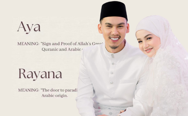 MK K-Clique Kongsi Nama Anak, Aya Rayana Jadi Pilihan – ‘Bermaksud Bukti Kebesaran Allah & Pintu Syurga’