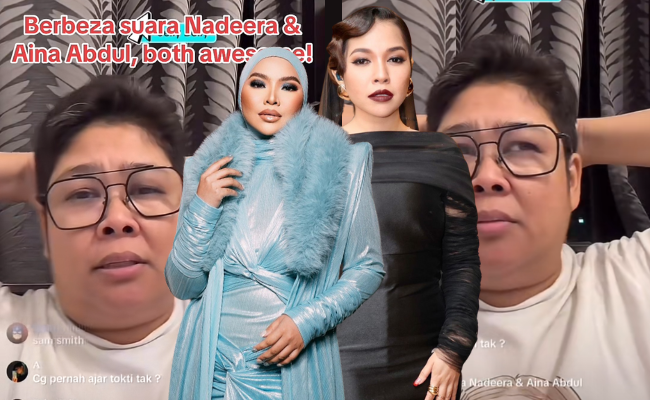 ‘Kalau Ikut Healthy Singing, Suara Aina Abdul Lebih Sihat Berbanding Nadeera’ – Cikgu Delly