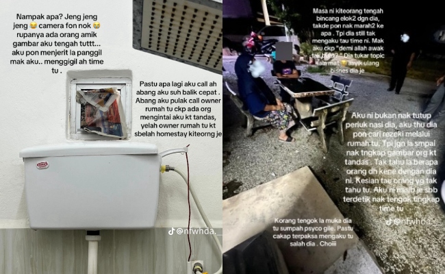 Wanita Dakwa Pemilik Homestay Letak Kamera Di Tingkap Bilik Air, Siap Ambil Gambar Kurang Sopan?