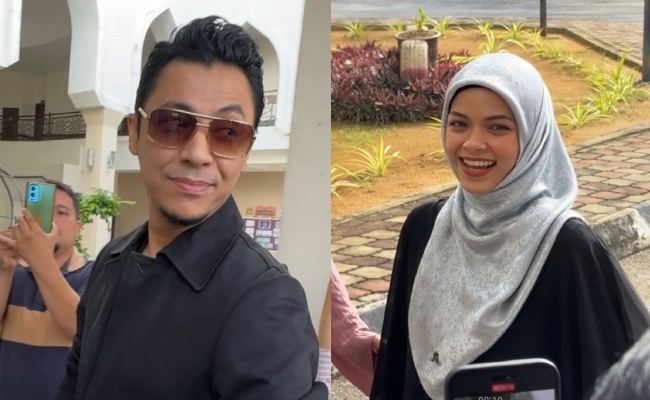 Syamsul Yusof & Ira Kazar Tenang Hadir Pengesahan Sebutan Lafaz Cerai Taklik