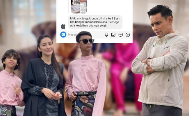 Zaquan Adha Bidas Netizen Minta Ibu Jenguk Anak-Anak Rita Rudaini – ‘Kalau Nak Nasihat Atau Bercakap Tolong Pakai Otak’