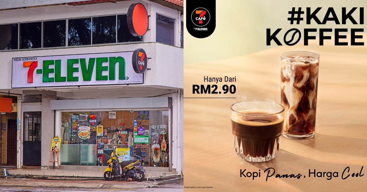 ‘Kopi Panas, Harga Cool!’ – KakiKoffee Dilancarkan Di 7CAFé oleh 7-Eleven Malaysia Dengan Harga Serendah RM2.90!