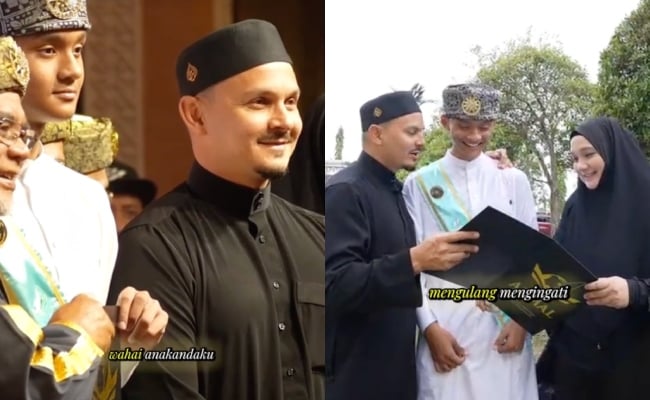 [VIDEO] Anak Aidid Marcello Bergelar Hafiz Selepas 11 Bulan 20 Hari – ‘Alhamdulillah, Anakanda Telah Tunaikan Amanah Ayah & Bonda’